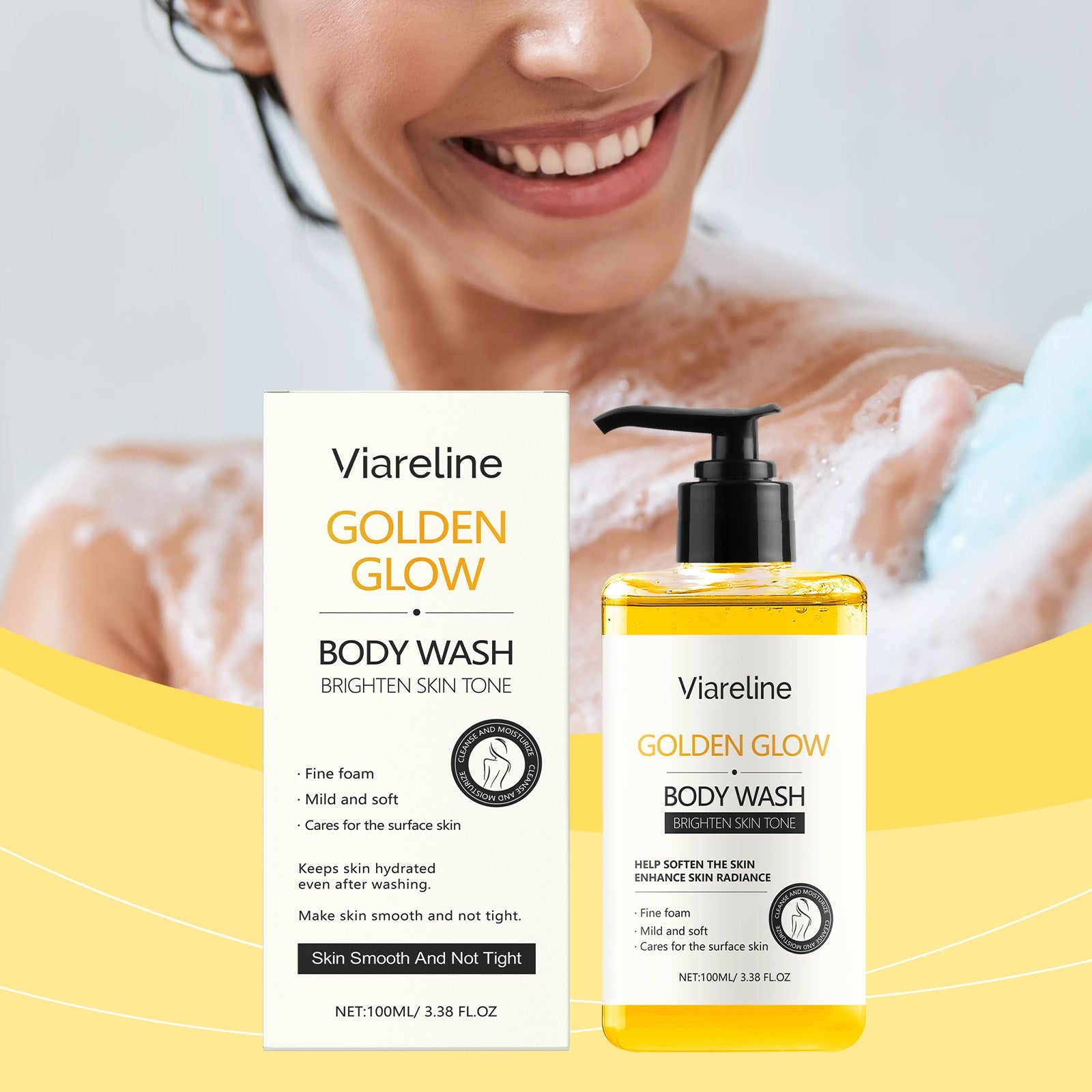 Moisturizing Body Wash Clean, Gentle, Refreshing And Comfortable Smooth Moisturizing And Nourishing Skin - Korvel