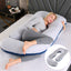 J-Shaped Pregnancy Pillow for Side Sleepers