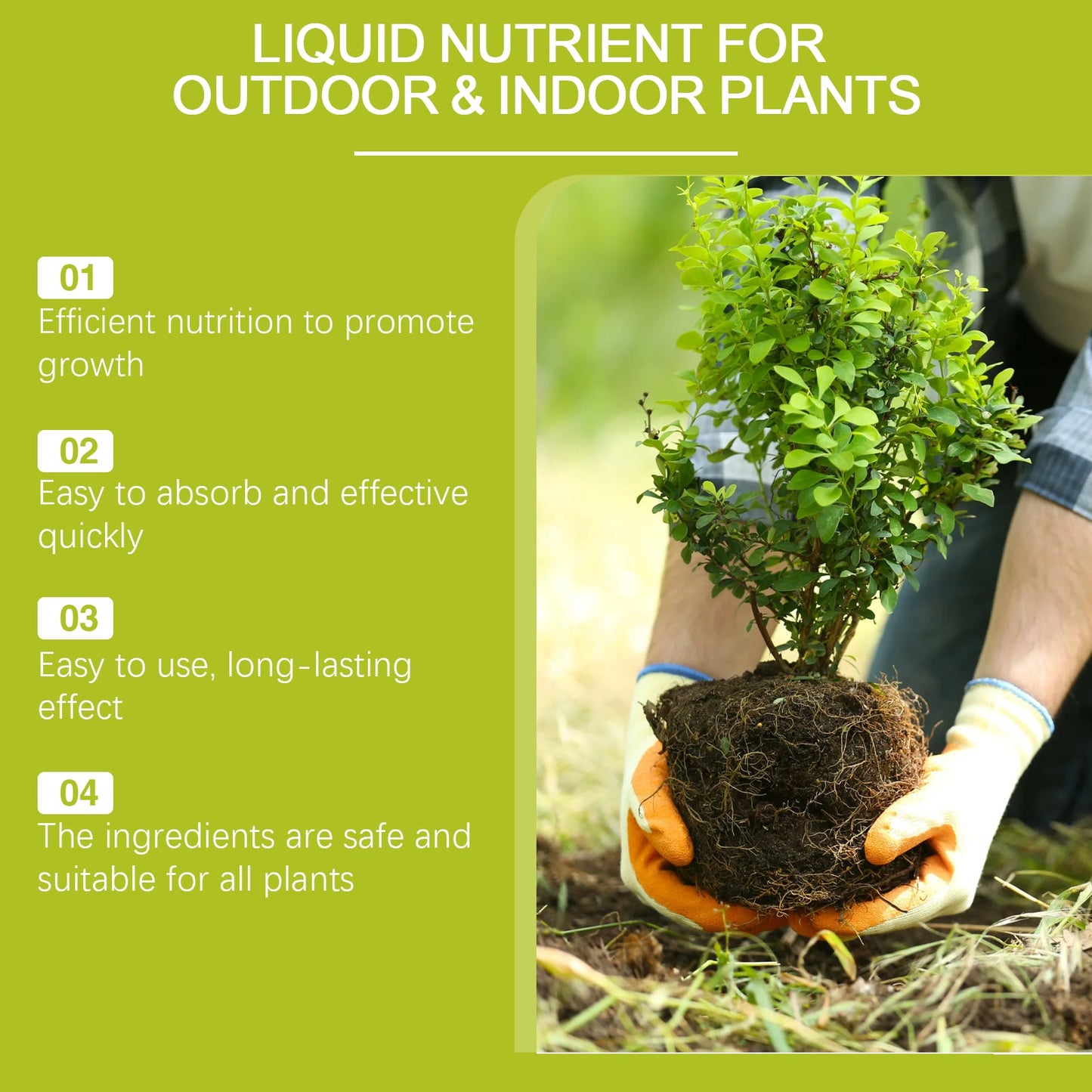 Moonspry Premium Indoor & Outdoor Plant Nutrient Solution