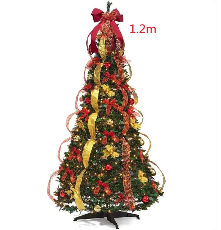 Colorful Foldable Spiral Christmas Tree