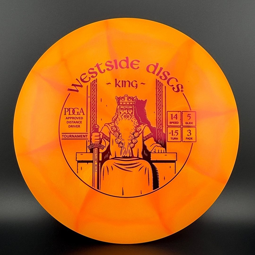 Westside Tournament Burst King Disc Golf Driver