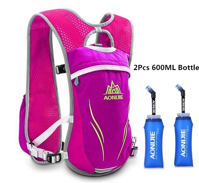 AONIJIE Running Marathon Hydration Nylon 5.5L Outdoor Running Bags Hiking Backpack Vest Marathon Cycling Backpack - Korvel