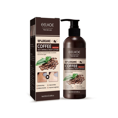 Coffee Anti-Wrinkle Body Lotion Refreshing, Delicate, Brightening And Repairing Dry Skin Body Lotion - Korvel