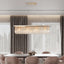 Elegant Gold Crystal Chandelier for Dining Room