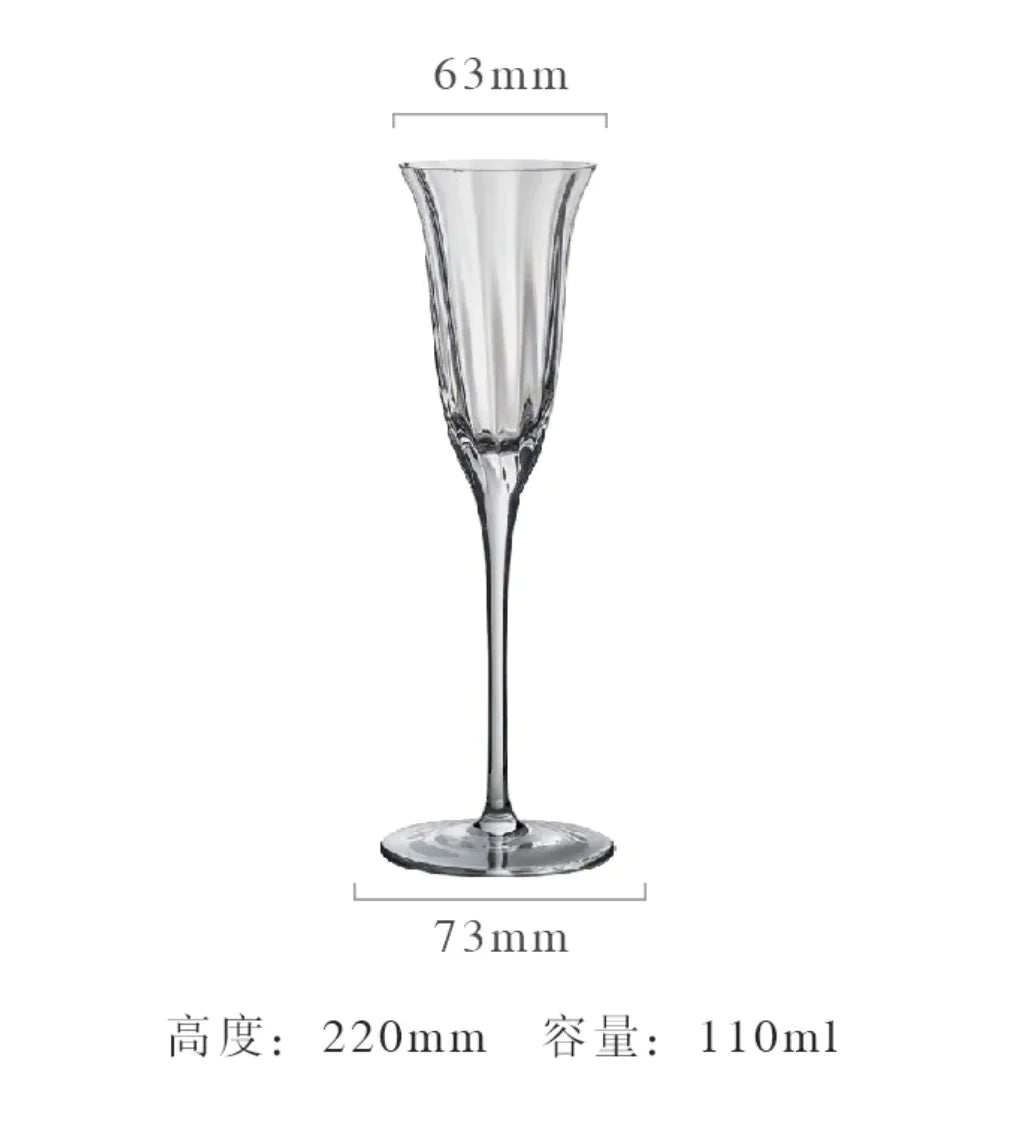 Luxury Crystal Wine Glass - Elegant Drinkware