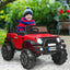 12V Kids Ride On Truck with Remote Control - Red