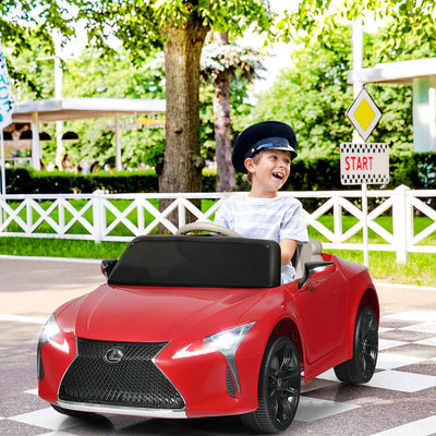 Kids Ride Lexus LC500 Licensed Remote Control Electric Vehicle - Red