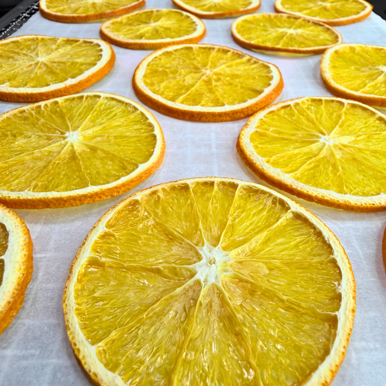 Dehydrated Orange Slices for Bar & Home Decor