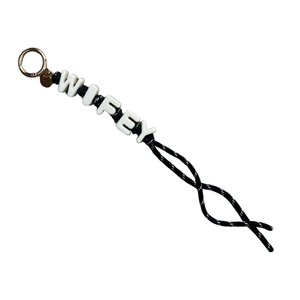WIFEY Bag Charm - Elegant Handbag Accessory