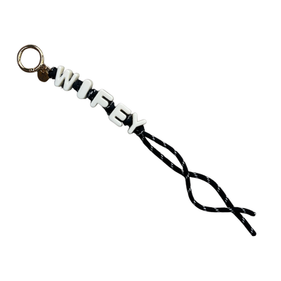 WIFEY Bag Charm - Elegant Handbag Accessory
