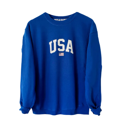 USA FLAG ♡ adult printed sweatshirt - Korvel