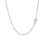 14k White Gold Singapore Chain - 1.0mm