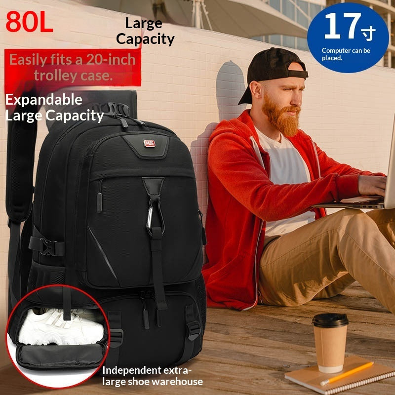 Mochila de Senderismo Impermeable Premium con Capacidad Extra Grande