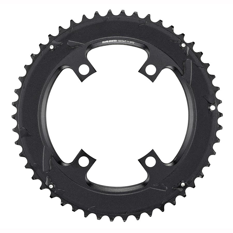 Plato Asimétrico SRAM de 110 mm - 50 Dientes, 11 Velocidades, Aluminio