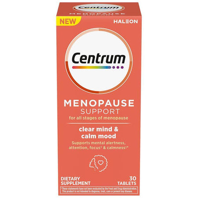 Centrum Soutien Ménopause Esprit Clair & Humeur Calme, 30 Comprimés