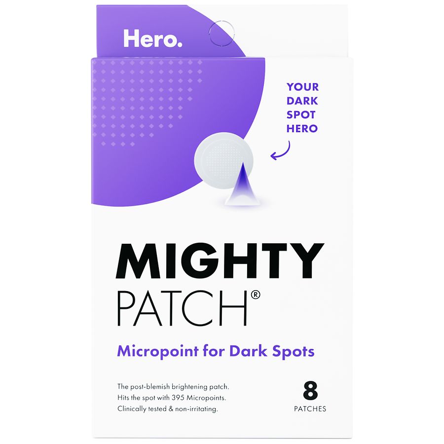 Hero Mighty Patch Micropoint pour taches sombres - 8 patchs