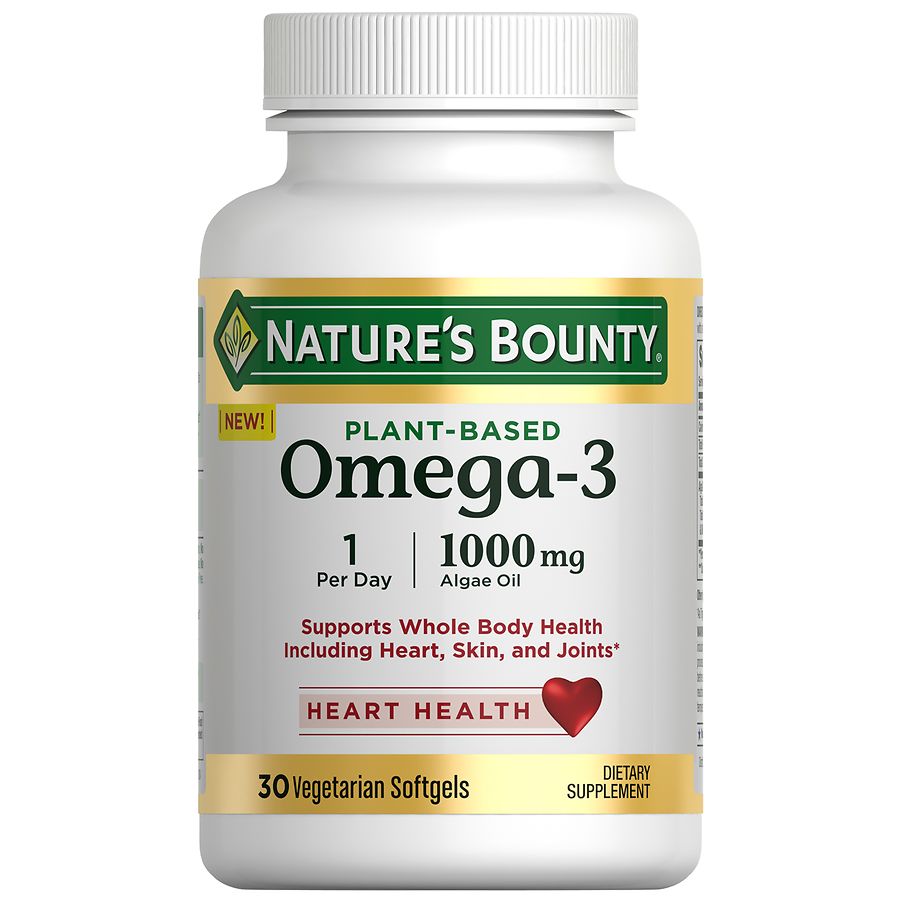 Aceite de Algas Omega-3 de Origen Vegetal de Nature's Bounty