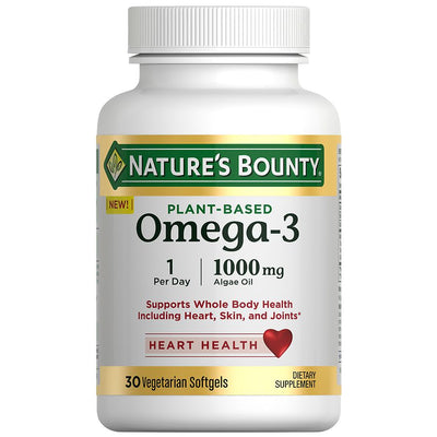 Nature's Bounty Plant-Based Omega-3 Algae Oil