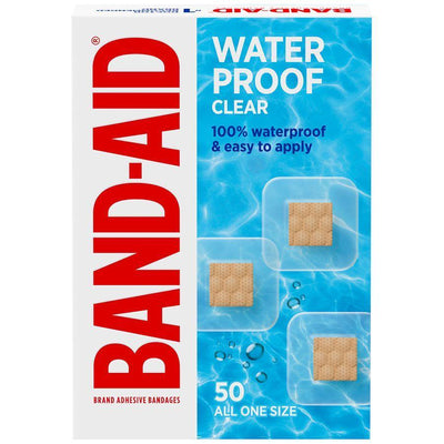 Band-Aid Brand Waterproof Clear Spot Bandages - One Size