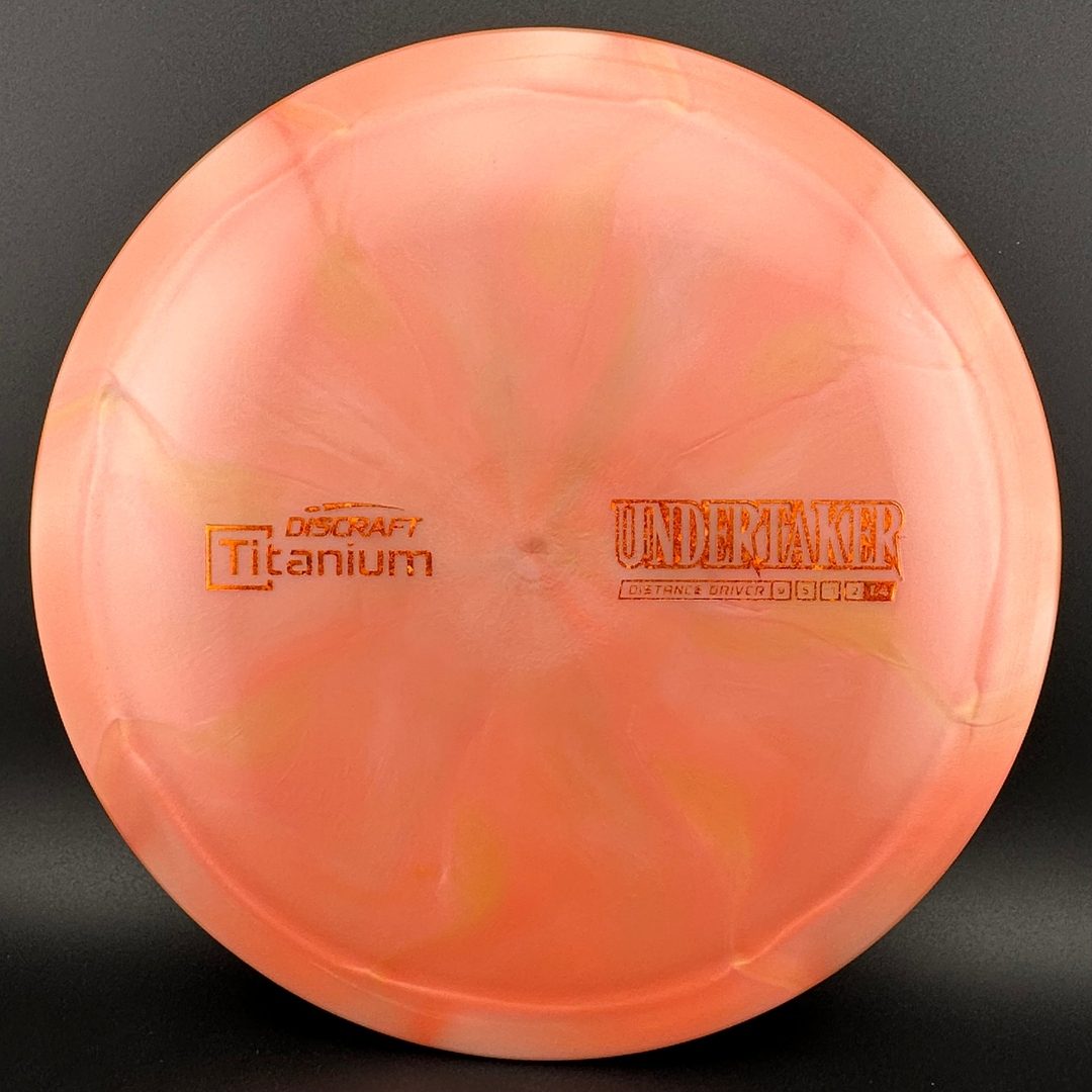 Controladora de Disco de Golf Titanium Swirl Undertaker
