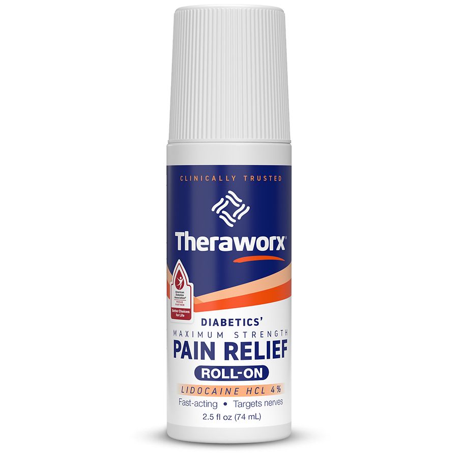 Theraworx® para Diabéticos – Alivio del Dolor de Máxima Fuerza