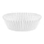 Jumbo White Fluted Baking Cups - 3.5" x 1.5"