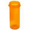 Amber Plastic Vials - 30 Dram, 140 Count