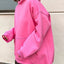 Hoodie à manches longues avec épaule tombante et poches