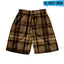 Men's Plaid Casual Beach Shorts