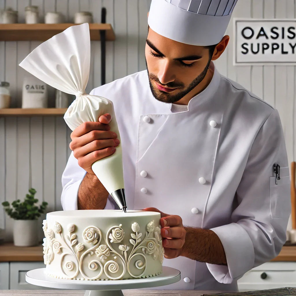Sac à pâtisserie réutilisable Ateco 3000 de moyenne résistance - Revêtu de polyuréthane