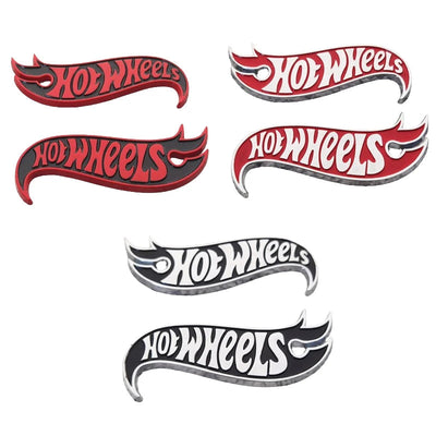 Premium Aluminum Alloy Car Stickers - Set of 2