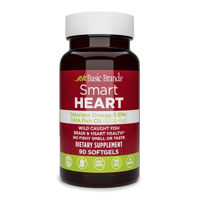 Basic Organics Omega 3 1000mg - 90 Enteric Coated Gelcaps