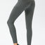 Pantalons de sport longs taille haute slim fit grande taille avec poches