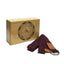 Bloc de yoga en bambou gravé au laser et combo de sangle - Design circulaire