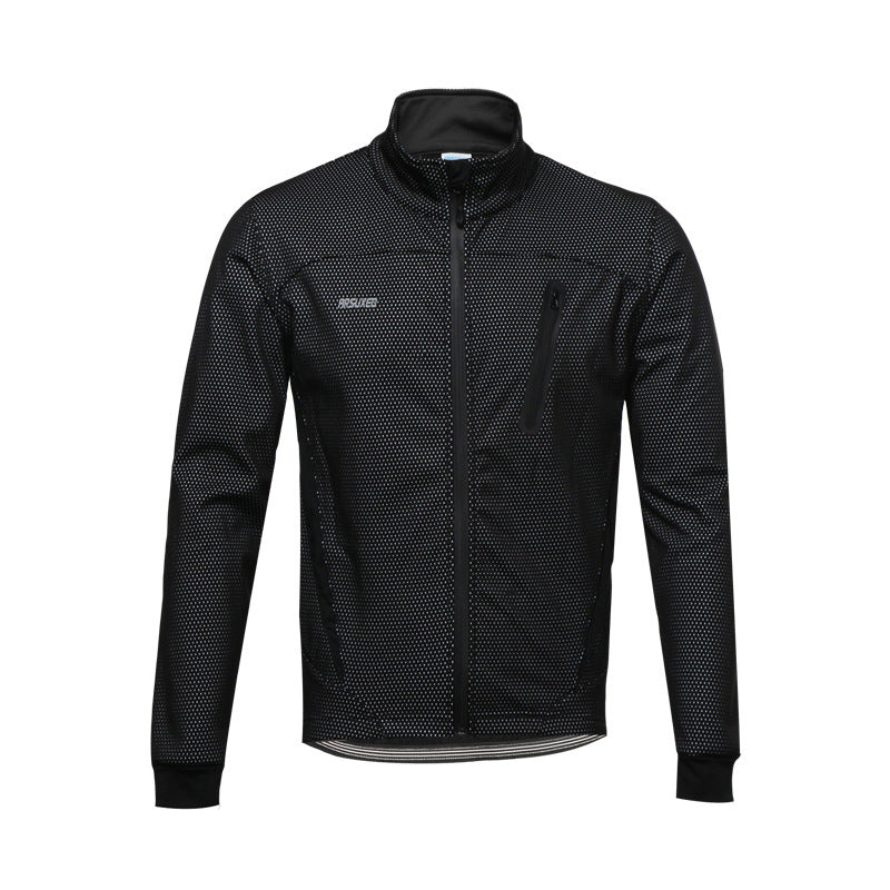 Arsuxeo Men's Fleece Cycling Jacket