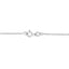 Collier Pendentif Solitaire en Diamant Champagne en Argent Sterling .925
