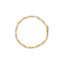 Pulsera de Clúster de Diamantes y Enlace X de Oro Amarillo de 10k - 2.00 Cttw
