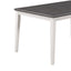 Ensemble de salle à manger TREXM Classic 6 pièces - Blanc et gris