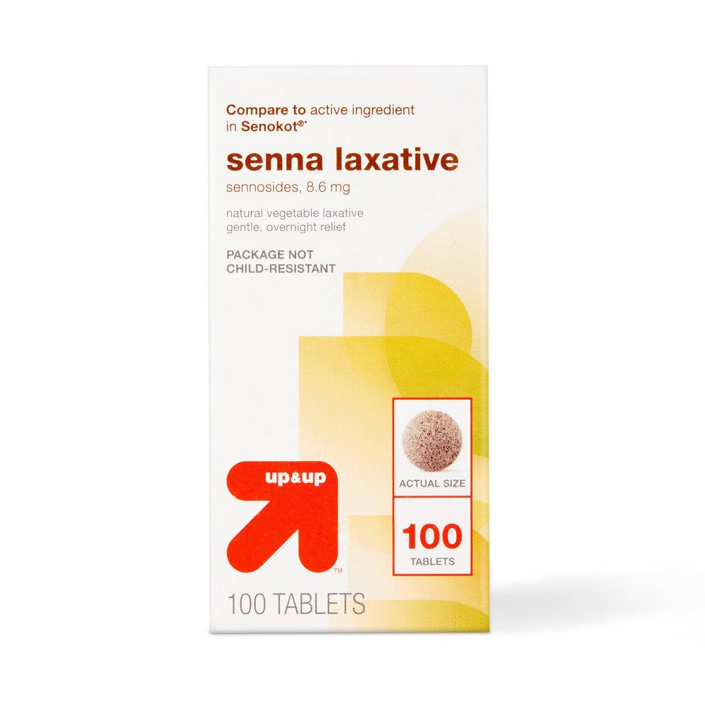 Comprimés de Séné Laxatif - Soulagement Doux pour Constipation Occasionnelle
