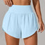 Shorts Actifs Taille Haute avec Poches