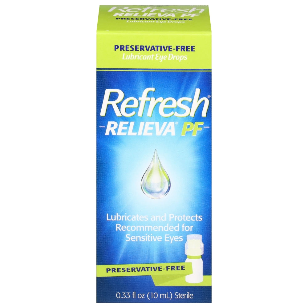 Refresh Relieva PF Eye Drops 10ml - Preservative-Free Relief