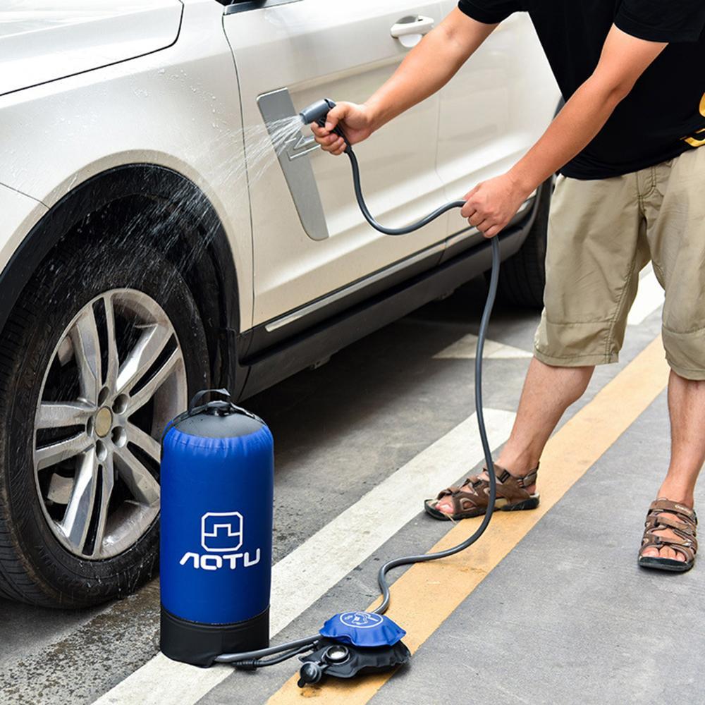 Outdoor portable pressure outdoor shower bag - Korvel