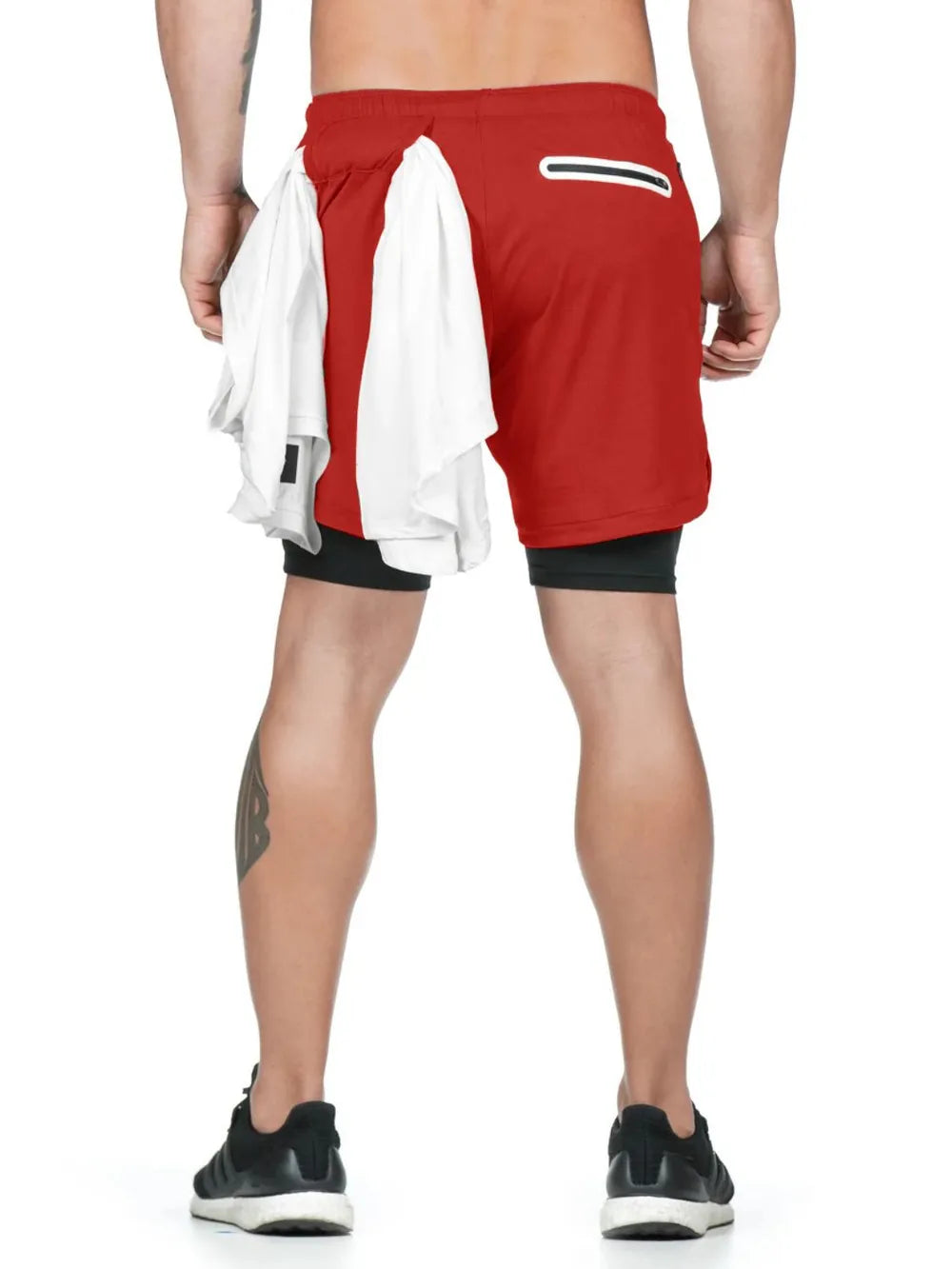 Men's Plus Size Drawstring Jogger Shorts