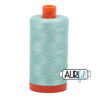 Mint Aurifil Cotton 50wt Large Spool - 2830