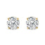 Boucles d'oreilles en diamant lab-grown de 2,00 Cttw en or blanc 14K
