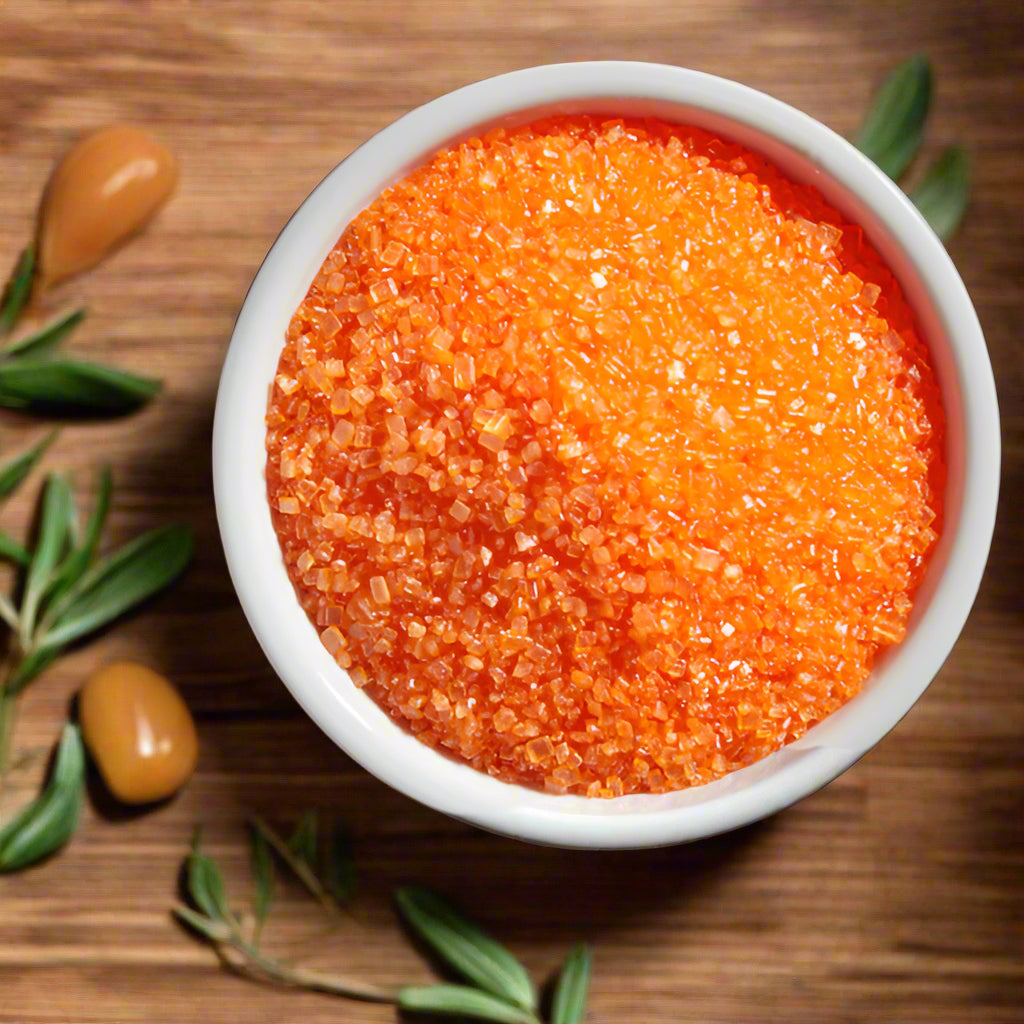 Vibrant Large Crystal Sugar Edible Cake Toppings - 10 Colors