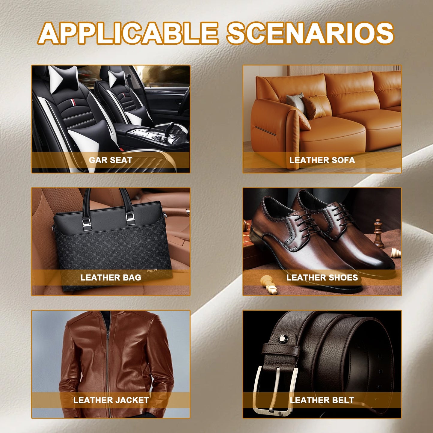 Premium Leather Care Wax for Furniture and Accessories
