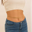 Simple and versatile, personalized and sexy double-layer pearl waist chain, body chain - Korvel