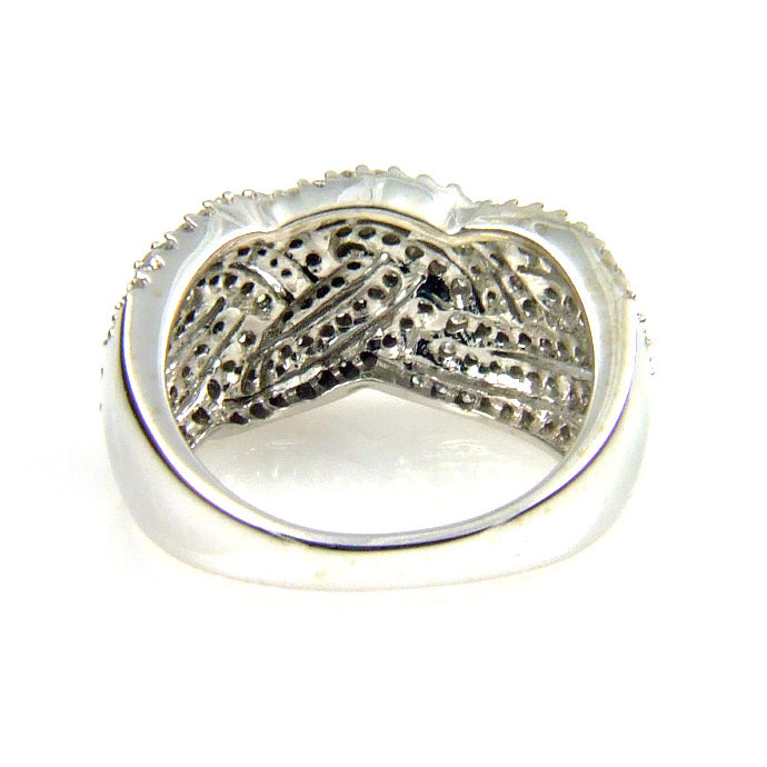 Natural 1.00ct Diamond Ring in 10KT White Gold