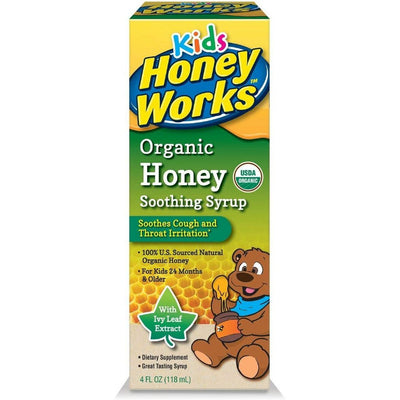 Honey Works Kids Organic Soothing Syrup - Day & Night Options